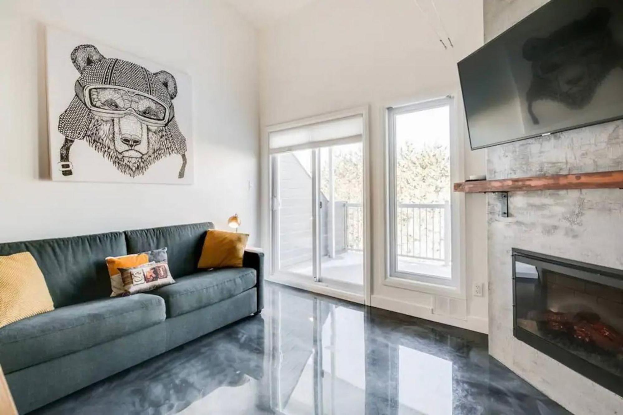 Condo Moderne, Escapade Vacance, Vue Sur Montagnes Luaran gambar